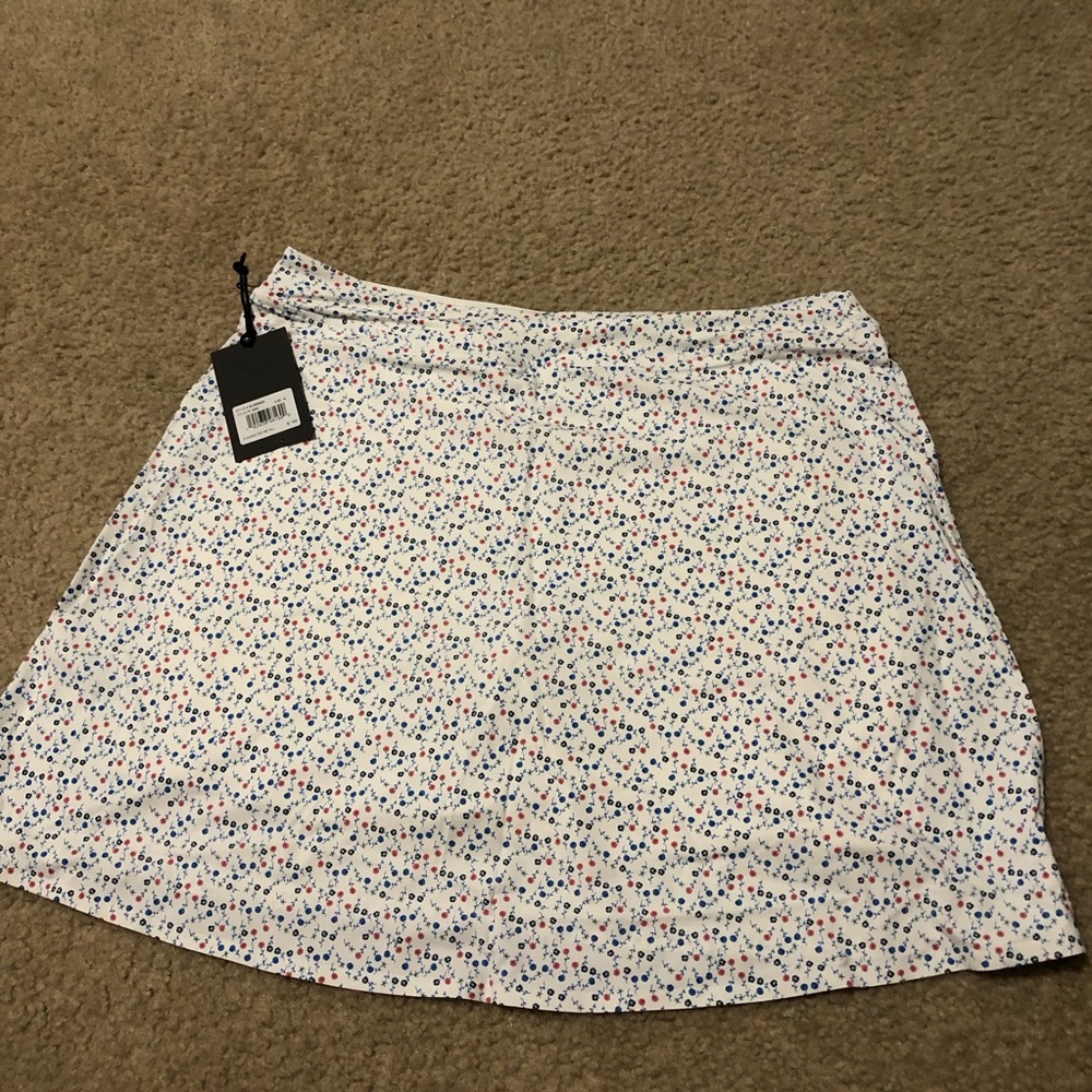 G/FORE Aye Poppy Floral golf Skirt